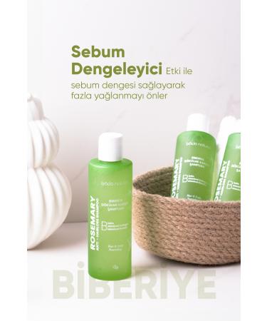 Bade Natural Rosemary Shampoo Anti-Hair Loss Biotin Keratin and Collagen Complex 200 ml - Buy Online on GoSupps.com