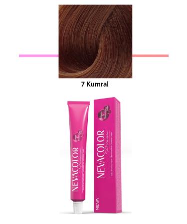 Afrodit Premium 7 Auburn - Permanent Cream Hair Dye 50 g Tube