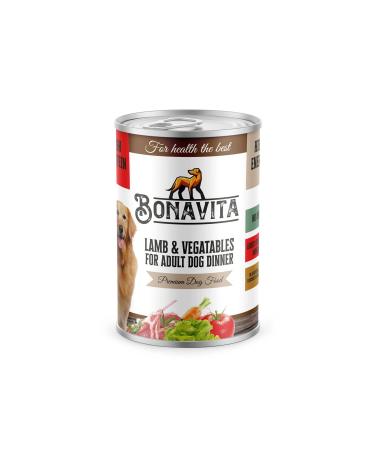 bonavitaa 12 Li Bonavita Lamb Adult Dog Food 400g - Buy Online on GoSupps.com