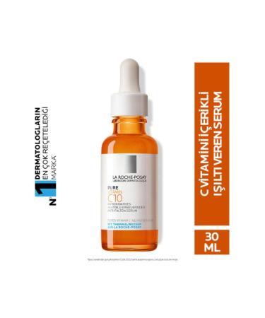 La Roche Posay Pure Vitamin C Brightening Antioxidant Moisturizing Brightening Serum 30 ml