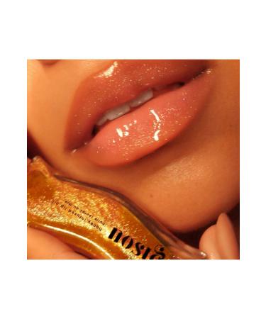 gisou Honey Infused Golden Shimmer Glow Lip Oil 8ml Pinkestcosmetics - Buy Online on GoSupps.com