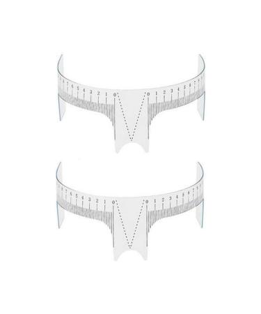 Anil Professional Cosmetics Eyebrow Measurement Ruler 2 Pieces
