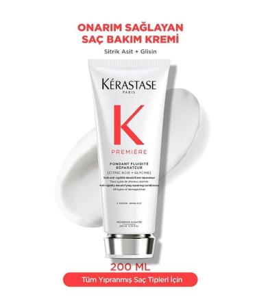 Kerastase Premiere Fondant Fluidite Reparateur Damaged Hair Repairing Conditioner 200ml Neslibeauty