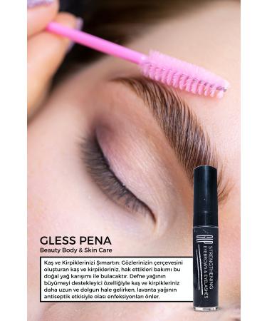 Gless Pena Eyebrow and Eyelash Strengthening and Nourishing Serum with Argan and Rosemary Oil - Buy Online on GoSupps.com