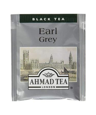 Ahmad Tea Earl Grey Tea Bergamot 100 Foil Envelope Tea Bag - Buy Online on GoSupps.com