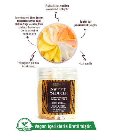 Mara Sweet Seducer Body Butter Intensive Body Moisturizer Honey Vanilla 100gr
