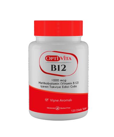 Optivita Vitamin B12 120 Tablet Methylcobalamin 1000 Mcg Sublingual Tablet (METHYLCOBALAMIN)