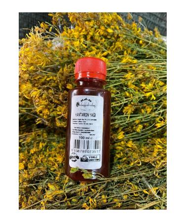 Hac o lu Spice Hatay Local Natural St. John's Wort Oil 100 ml Bottle