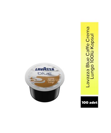 LavAzza Blue Caffe Crema Lungo Capsule Coffee 100 Pieces