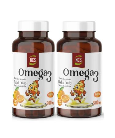 Ncs Omega3 Fish Oil Orange Flavor 204 Softgel + Pill Box - Buy Online on GoSupps.com