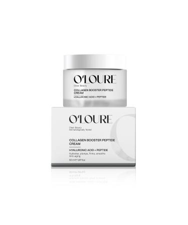 o'loure beauty Collagen Booster Peptide Cream Anti-Aging Collagen Supporting Peptide Hyaluronic Acid Face Cream - Buy Online on GoSupps.com
