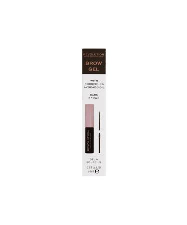Revolution Brow Gel Dark Brown Eyebrow Gel