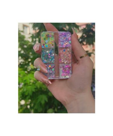 hbtasarim Glitter Gel Eyeshadow Glitter Eyeshadow Palette Barbie05 Shiny Glitter - Buy Online on GoSupps.com