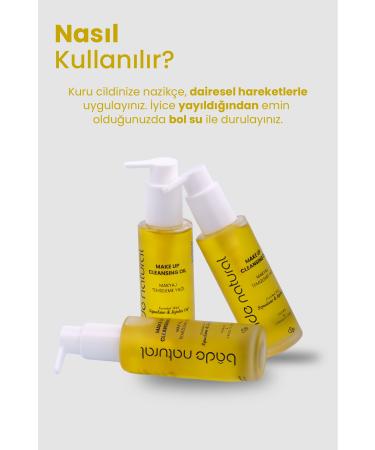 Bade Natural Make-Up Cleansing Oil Jojoba and Squalane Content 0 Natural and Vegan 100 ml - Buy Online on GoSupps.com