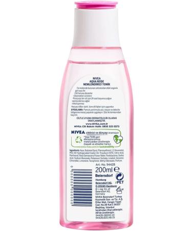 NIVEA Nivea Aqua Rose Organic Rose Water Tonic - Buy Online on GoSupps.com