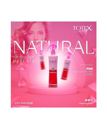 TOTEX 2 Phase Hair Conditioner | Protective & Nourishing Blow Dry Water | Pink 400 ml 2-pack - Buy Online on GoSupps.com