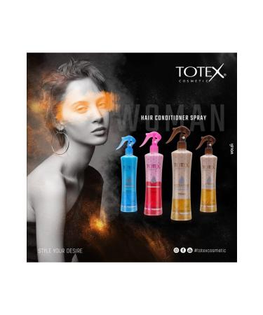 TOTEX 2 Phase Hair Conditioner | Protective & Nourishing Blow Dry Water | Pink 400 ml 2-pack - Buy Online on GoSupps.com