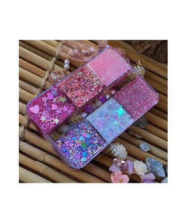 hbtasarim Glitter Eyeshadow - Face and Body Glitter Palette Pink Barbie Shiny Glitter - Buy Online on GoSupps.com