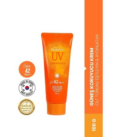 DEOPROCE Skin Tone Equalizing & Brightening High Protection Factor Sun Cream 100g Uv Sunblock Cream