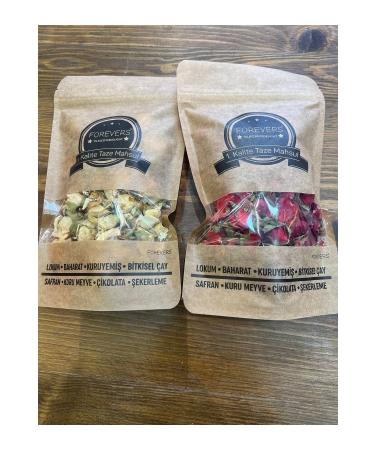 forevers Bud Red Rose (45 Grams) & Bud White Rose (45 Grams)