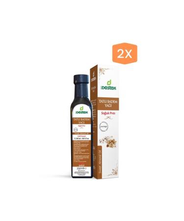 Support Sweet Almond Oil 250 ml 2 pieces
