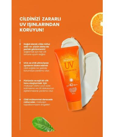 DEOPROCE Skin Tone Equalizing & Brightening High Protection Factor Sun Cream 100g Uv Sunblock Cream - Buy Online on GoSupps.com
