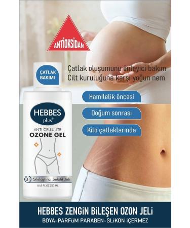 HEBBES Seaweed Oil Cellulite Cracked Strawberry Leg Ingrown and Foot Care Ozone Gel 250 ml - Buy Online on GoSupps.com