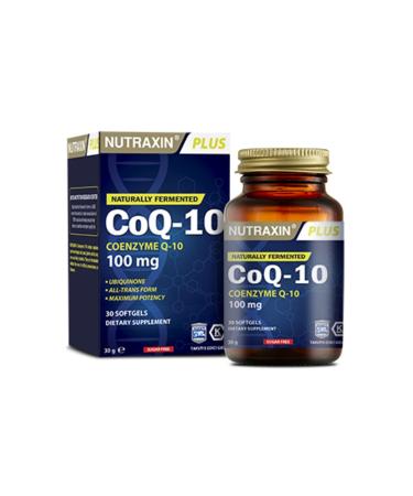 Nutraxin Coenzyme Q-10 30 Capsules