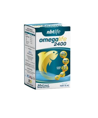 NBT Life Omegalife 2400 60 Capsules