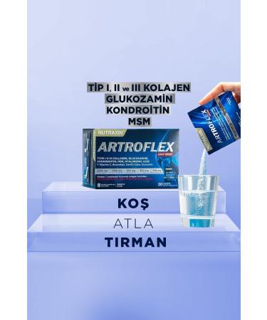 Nutraxin Artroflex Easy Move Sachet 30x6 gr - Glucosamine Chondroitin Msm Bromelain Collagen Okra Flower - Buy Online on GoSupps.com