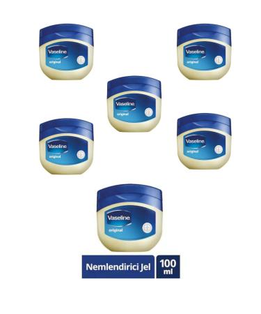 Vaseline Moisturizing Gel Original 100 ml X 6 Original Factory Shilling