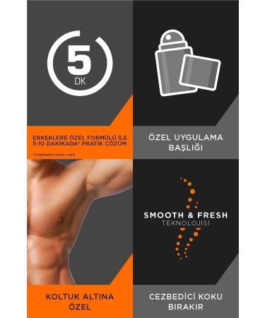 Veet Men Hair Removal Cream Normal Skin 200 ml + In-Shower Hair Removal Cream 150 ml + Underarm Special 100 ml - Buy Online on GoSupps.com