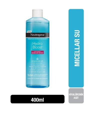 Neutrogena Hydro Boost Micellar Water Make-Up Remover 400 Ml - Buy Online on GoSupps.com