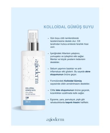 agioderm Colloidal Silver Water and Care Cream - Buy Online on GoSupps.com