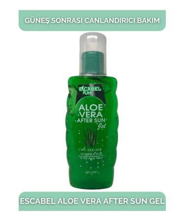 Escabel Sun Escabel Aloe Vera After Sun Gel Cream - After Sun Aloe Vera Gel Cream - Buy Online on GoSupps.com