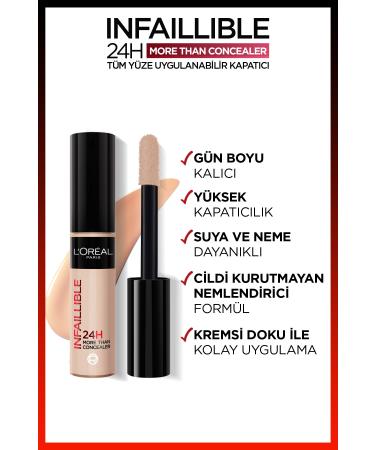 L'Oreal Paris Infaillible All-Around Concealer 327 Cashmere Concealer - Buy Online on GoSupps.com