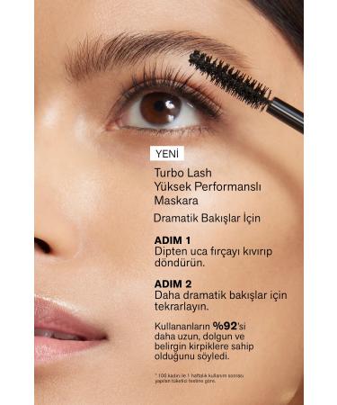 Estee Lauder Black Mascara - Turbo Lash Volume and Lengthening Mascara - 8ml - Buy Online on GoSupps.com
