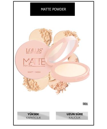 Lollis Matte Powder 001 /matte Powder 001 - Buy Online on GoSupps.com