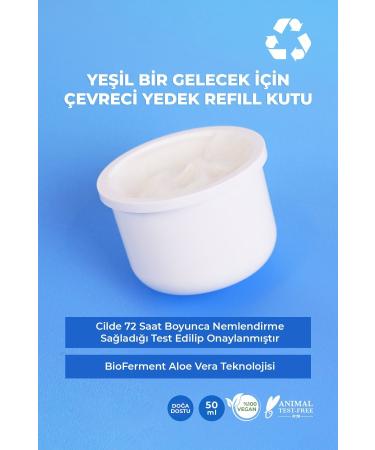 Sinoz Hydrapro Water Based Moisturizing Face Cream 50 ml Refill