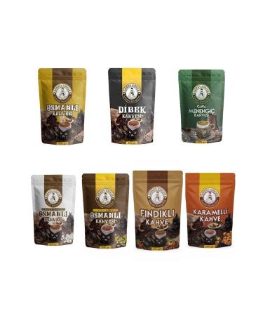 SARAY KAHVE Palace Mixed Package (Ottoman Dibek Pistachio Cardamom Mastic Caramel Hazelnut)