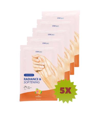 STAY WELL 5-Piece Hand Care Mask - Radiance & Softening Vitamin C