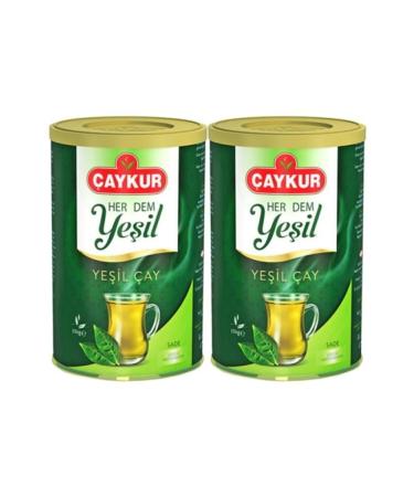 aykur Leaf Green Tea Plain 150 gr 2 Pieces