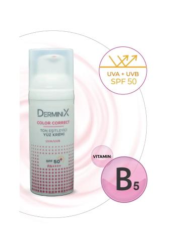Derminix Anti-Blemish and Skin Tone Equalizing Face Sunscreen Cream 50 Spf - Buy Online on GoSupps.com