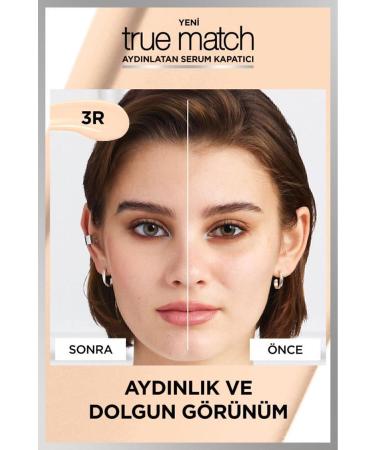 L'Oreal Paris True Match Brightening Serum Concealer - 3r 11 ml - Buy Online on GoSupps.com