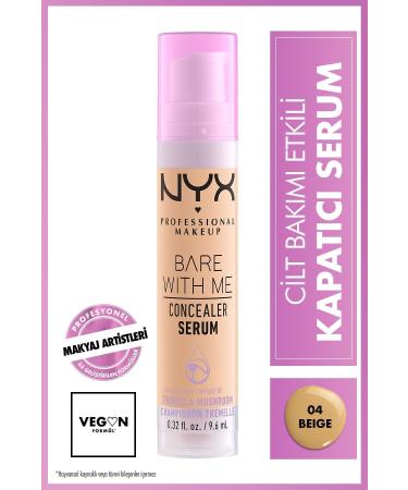 NYX Professional Makeup Bare With Me Concealer Serum 04 Beige Concealer