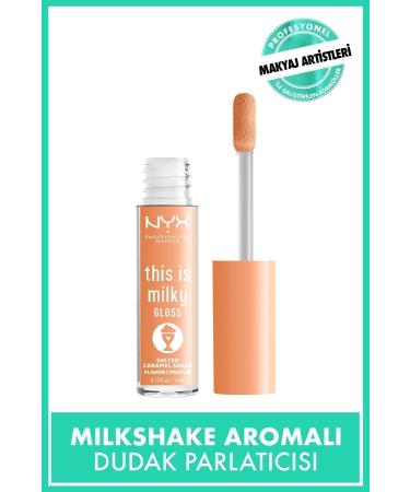 NYX Professional Makeup This Is Milky Gloss Lip Gloss - Salted Caramel Shake