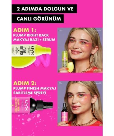 NYX Professional Makeup Plump Right Back Makeup Base + Serum Mini - Buy Online on GoSupps.com