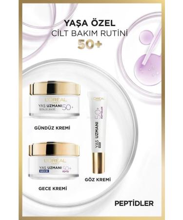 L'Oreal Paris Age Expert 50+ Anti-Wrinkle Regenerating Eye Cream - Buy Online on GoSupps.com