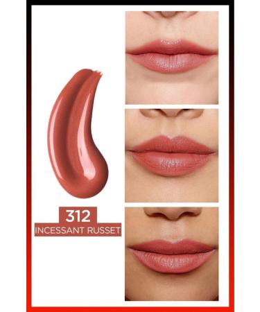 L'Oreal Paris Infaillible 2-step 24 Hour Liquid Lipstick & Balm - 312 Incessant Russet - Buy Online on GoSupps.com