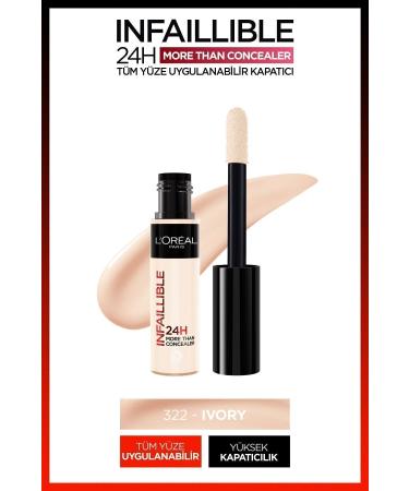 L'Oreal Paris Infaillible All-Around Concealer 322 Ivory Concealer